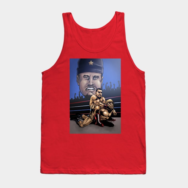 Nikolai Volkoff Tank Top by crowman71